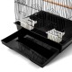 i.Pet Medium Bird Cage with Perch - Black i.Pet Medium Bird Cage with Perch - Black
