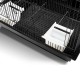 i.Pet Medium Bird Cage with Perch - Black i.Pet Medium Bird Cage with Perch - Black