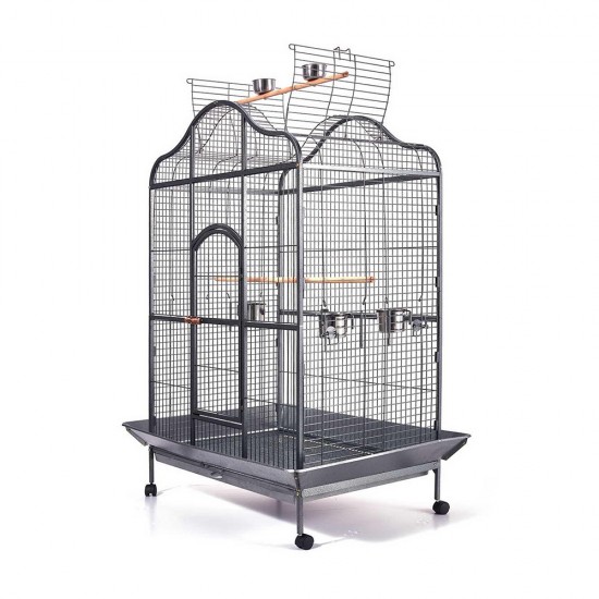 i.Pet Extra Large Bird Cage with Perch - Black i.Pet Extra Large Bird Cage with Perch - Black