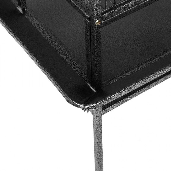 i.Pet Pet Bird Cage with Perch - Black i.Pet Pet Bird Cage with Perch - Black