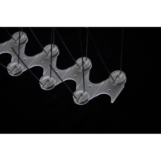 Bird Spikes - Polycarbonate zig-zag 10 metre bundle Bird Spikes - Polycarbonate zig-zag 10 metre bundle