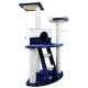 i.Pet 120cm Cat Scratching Tree - Blue & White i.Pet 120cm Cat Scratching Tree - Blue & White