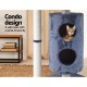 i.Pet 123cm Multi Level Cat Scratching Post - Grey i.Pet 123cm Multi Level Cat Scratching Post - Grey