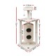 i.Pet 123cm Multi Level Cat Scratching Post - Beige i.Pet 123cm Multi Level Cat Scratching Post - Beige