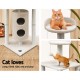 i.Pet 123cm Multi Level Cat Scratching Post - Beige i.Pet 123cm Multi Level Cat Scratching Post - Beige