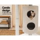 i.Pet 123cm Multi Level Cat Scratching Post - Beige i.Pet 123cm Multi Level Cat Scratching Post - Beige