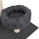 i.Pet 102cm Multi Level Cat Scratching Tree Post - Grey i.Pet 102cm Multi Level Cat Scratching Tree Post - Grey