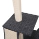 i.Pet 102cm Multi Level Cat Scratching Tree Post - Grey i.Pet 102cm Multi Level Cat Scratching Tree Post - Grey