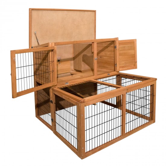 i.Pet 100cm Tall Wooden Pet Coop i.Pet 100cm Tall Wooden Pet Coop