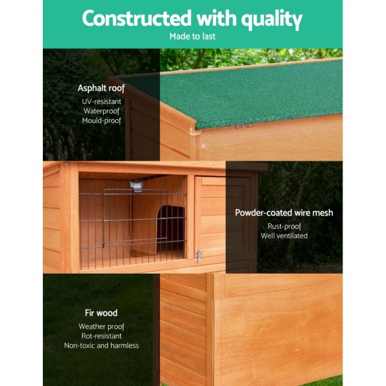 i.Pet 93cm Tal Wooden Pet Coop i.Pet 93cm Tal Wooden Pet Coop
