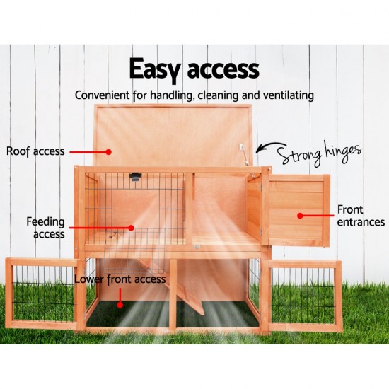 i.Pet 93cm Tal Wooden Pet Coop i.Pet 93cm Tal Wooden Pet Coop