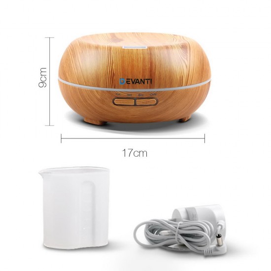 200ml 4 in 1 Aroma Diffuser - Light Wood 200ml 4 in 1 Aroma Diffuser - Light Wood