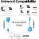 6FT 1.8M HDMI to DVI DVI-D 24+1 Pin Cable Cord 1080P for HDTV HD PC PS3 XBOX DVD