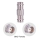 BNC Connector Female to Female Adapter Connectors for Security Camera CCTV