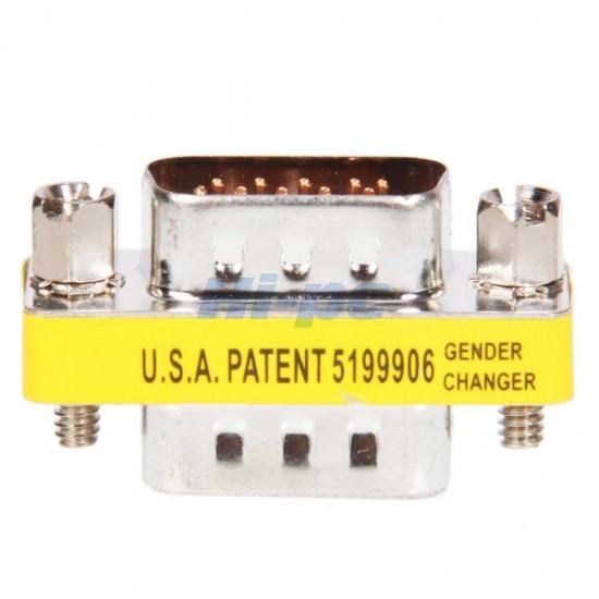 15 Pin HD SVGA VGA Male to Male Gender Changer Adapter