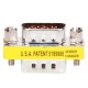 15 Pin HD SVGA VGA Male to Male Gender Changer Adapter