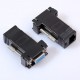 2x Femal VGA SVGA Extender Adapter To CAT5/CAT6/RJ45 Ethernet Cable