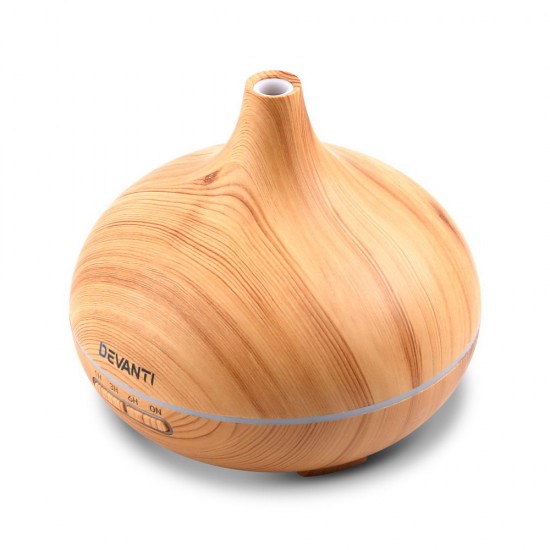 300ml 4 in 1 Aroma Diffuser - Light Wood 300ml 4 in 1 Aroma Diffuser - Light Wood