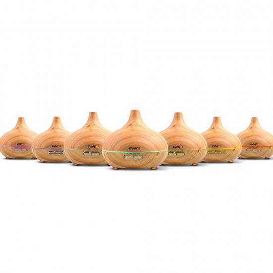 300ml 4 in 1 Aroma Diffuser - Light Wood 300ml 4 in 1 Aroma Diffuser - Light Wood