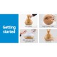 400ml 4 in 1 Aroma Diffuser remote control - Light Wood 400ml 4 in 1 Aroma Diffuser remote control - Light Wood