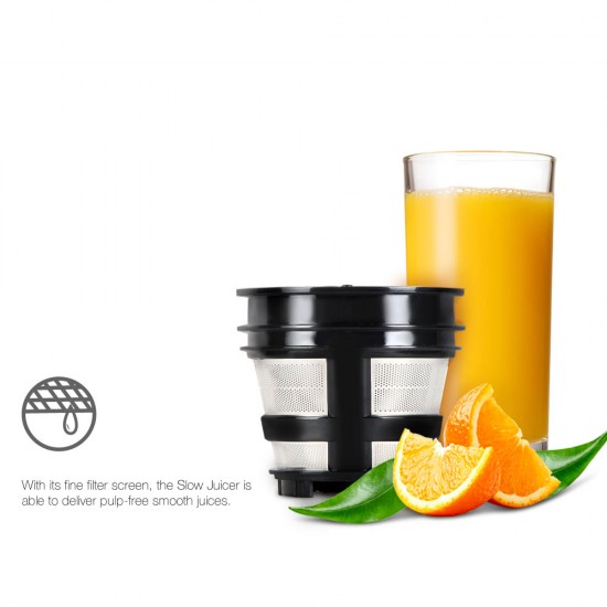 High Yield Cold Press Slow Juicer - Black High Yield Cold Press Slow Juicer - Black
