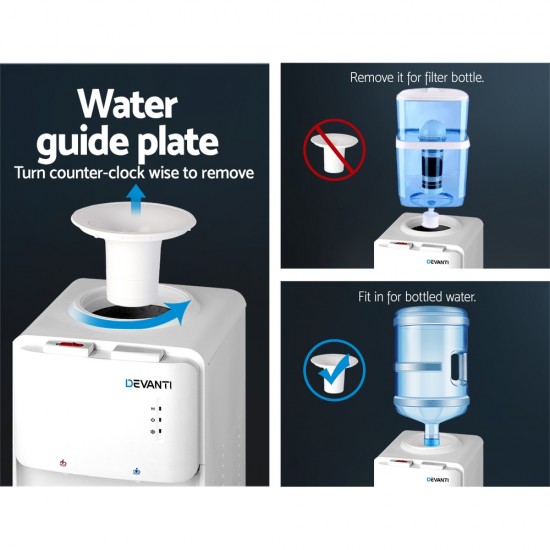 Water Cooler Dispenser Bottle Filter Purifier Hot Cold Taps Free Standing Office Water Cooler Dispenser Bottle Filter Purifier Hot Cold Taps Free Standing Office