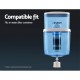 Water Cooler Dispenser Tap Water Filter Purifier 6-Stage Filtration Carbon Mineral Cartridge Pack of 3 Water Cooler Dispenser Tap Water Filter Purifier 6-Stage Filtration Carbon Mineral Cartridge Pack of 3