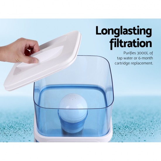 Water Cooler Dispenser Tap Water Filter Purifier 6-Stage Filtration Carbon Mineral Cartridge Pack of 3 Water Cooler Dispenser Tap Water Filter Purifier 6-Stage Filtration Carbon Mineral Cartridge Pack of 3