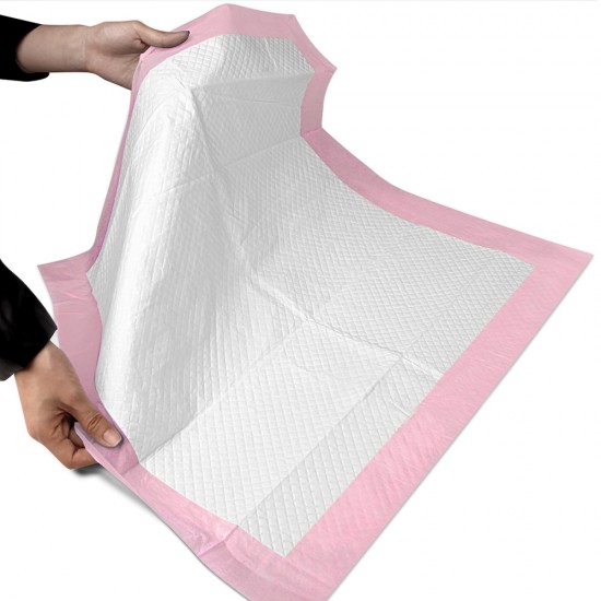 100 Piece Indoor Pet Toilet Training Pads - Pink 100 Piece Indoor Pet Toilet Training Pads - Pink