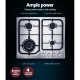 Gas Cooktop 60cm Gas Stove Cooker 4 Burner Cook Top Konbs NG LPG Steel Gas Cooktop 60cm Gas Stove Cooker 4 Burner Cook Top Konbs NG LPG Steel