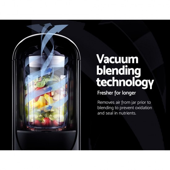 Vacuum Blender Commercial Juicer Mixer Food Processor Smoothie Black Vacuum Blender Commercial Juicer Mixer Food Processor Smoothie Black