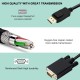 1.8M Display Port DP Male To VGA/M Cable Converter Connector Adaptor