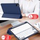 iPad Pro 11 Inch 2020 Soft Tpu Smart Premium Case Auto Sleep Wake Stand Cover Pencil holder navy blue