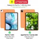 iPad Pro 11 Inch 2020 Soft Tpu Smart Premium Case Auto Sleep Wake Stand Cover Pencil holder Orange