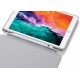 IPad 10.2 2019 7th Pencil Holder Slim Smart TPU Soft Case Grey