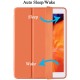 IPad 10.2 2019 7th Pencil Holder Slim Smart TPU Soft Case Orange