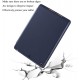 IPad 10.2 2019 7th Pencil Holder Slim Smart TPU Soft Case Navy Blue