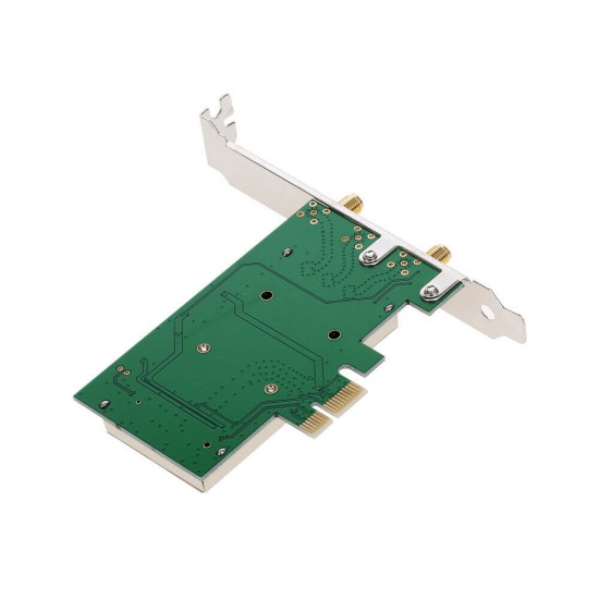 Computer Pc Wireless LAN Card 300M PCI-E Adapter WiFi Card 2.4G/5G