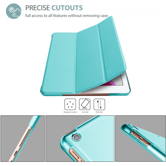 IPad 10.2 2019 7th  Slim Smart Case Cover light blue