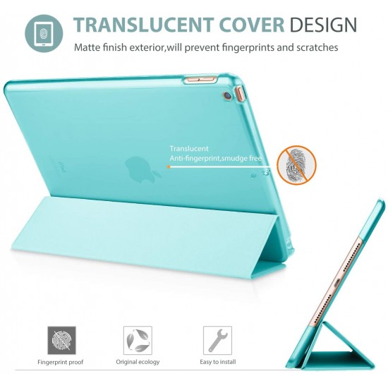 IPad 10.2 2019 7th  Slim Smart Case Cover light blue