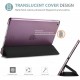 IPad 10.2 2019 7th  Slim Smart Case Cover Purple