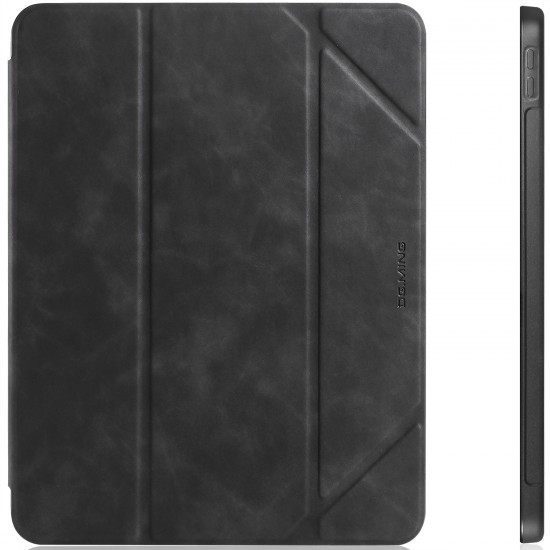 iPad Pro 11 Case 2020/2018 with Pencil Holder Protective Case Cover Soft TPU Black