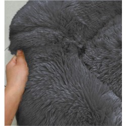 Soft Dog Bed Round Washable Plush Pet Kennel Cat Bed Mat Sofa Small 50cm