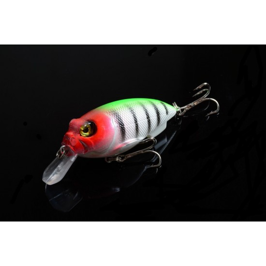 8x 7cm Popper Crank Bait Fishing Lure Lures Surface Tackle Saltwater