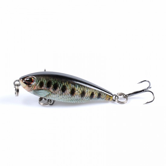 8x Popper Poppers 4.8cm Fishing Lure Lures Surface Tackle Fresh Saltwater