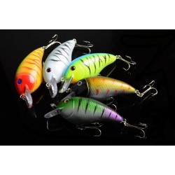 5x 8.5cm Popper Crank Bait Fishing Lure Lures Surface Tackle Saltwater