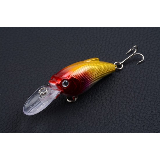 8x 7.5cm Popper Crank Bait Fishing Lure Lures Surface Tackle Saltwater