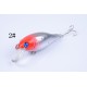 5x 7.5cm Popper Crank Bait Fishing Lure Lures Surface Tackle Saltwater