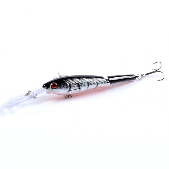 6x Popper Minnow 13.3cm Fishing Lure Lures Surface Tackle Fresh Saltwater