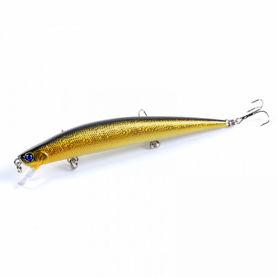 6x Popper Minnow 12.5cm Fishing Lure Lures Surface Tackle Fresh Saltwater